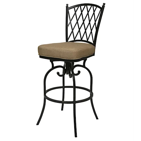 Atrium 30" Outdoor Swivel Barstool